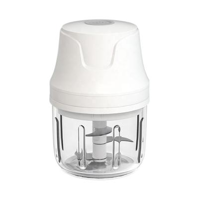 China RV Body Cup 30W 1200mAh 300mL Concave Shaped Glass Electric Food Processor For Kitchen for sale