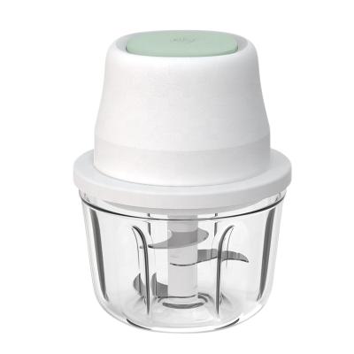 China Hot Selling RV Large Knob On Top Electric PS Cup 30W 1200mAh 350mL Food Chopper For Kitchen for sale