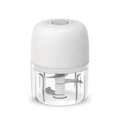 China Hot Selling RV Mini Big Buttons PS Cup 30W 1200mAh 250mL Electric Food Processor For Kitchen for sale