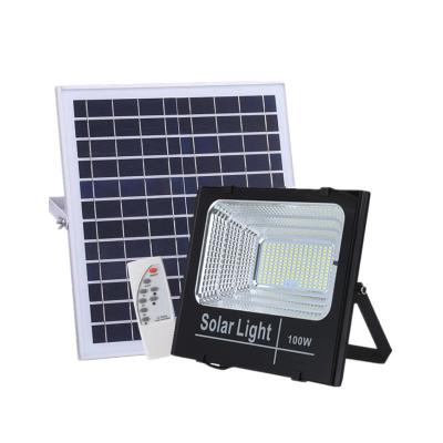 China LANDSCAPE 25W 50W 100W 200w Motion Sensor LED Solar Panel Flood Light Outdoor Solar Power System IP65 Solar Panel for sale