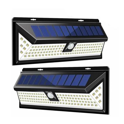 China 118LED Outdoor Solar Garden Light Wireless Garden Lights Motion Sensor Wall Yard Pathway Lamp for sale