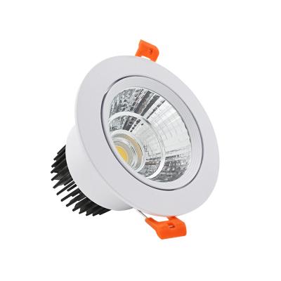 China Hotel 3W 5W 7W 9W 12W 15W COB LED Recessed Ceiling Downlight Spot Light for sale