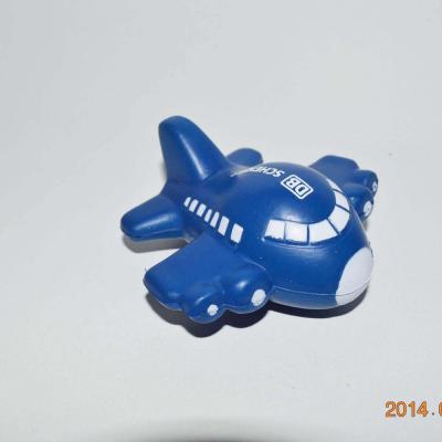 China Promotional toy airplane stress ball for promotion gift, airplane stress toy, airplane stress ball for sale