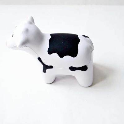 China Promotional Toy Cow Shape PU Foam Stress Ball For Promotion for sale