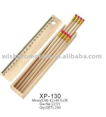 China Carpenter Pencil Set With Wooden Box for sale