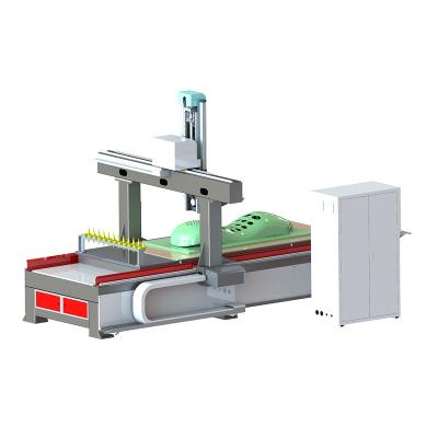 China 2500*1260*200mm cnc router vacuum table engraving machine cnc wood carving router machine 4 axis 1200 cnc router plastic for sale