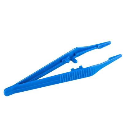 China Steriled Tweezers Medical Plastic Disposable Tweezers for sale