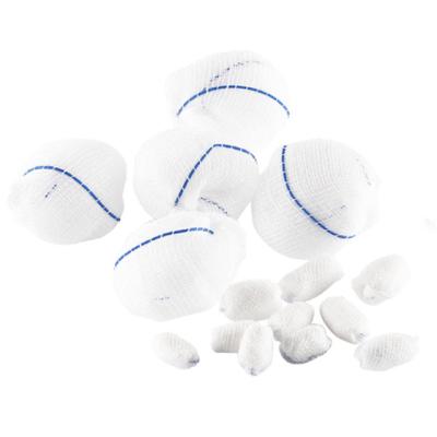 China CE Gauze Ball Cotton Balls Various High Absorbent Disposable Cotton Gauze Ball Other Medical Comsumables for sale