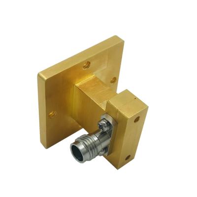 China Low wr from VSWR - 28 waveguide to coax adapter for sale