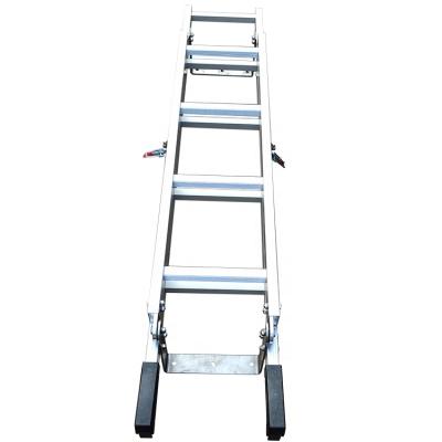 China Customized firefighting truck factory fold aluminum alloy fire truck hot sale extendable ladder for sale