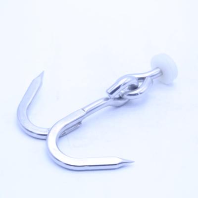 China REFRIGERATED TRUCK Stainless Steel Double J Meat Hook For Refrigerated Meat Truck for sale