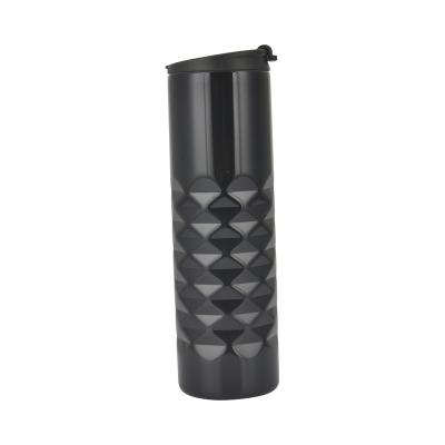 China Sustainable 2023 New And Hot Double Wall Stainless Steel Vacuum Insulated Travel Mugs With Black Lid for sale