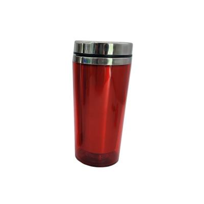 China 16 oz Double Wall Mug Viable Stainless Steel Tumbler Can Insert AD Paper Promotional Gift Mugs for sale