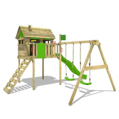 China Easily Assembled Kids Wonder Waterproof Outdoor Ball Fun Wooden Playhouse for sale