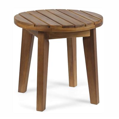 China Custom Accept Custom Made Wooden Outdoor Wooden Side Table Furniture Wholesale Manufacturing for sale