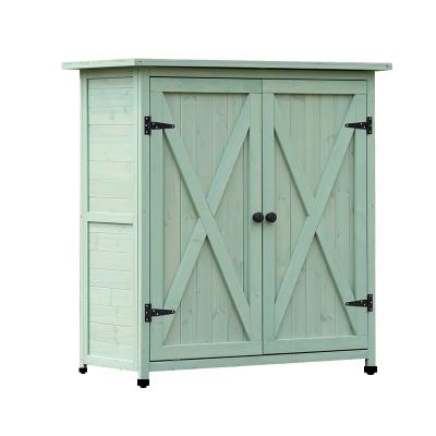 China Easy Assembled High Quality Garden Easy Assemble Storage To Shed Outdoor Wooden Storage Shed for sale