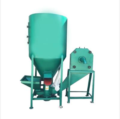 China Commercial Crusher Mixer High Efficiency Low Cost Animal Feed Vertical Animal Feed Mixer Machine for sale