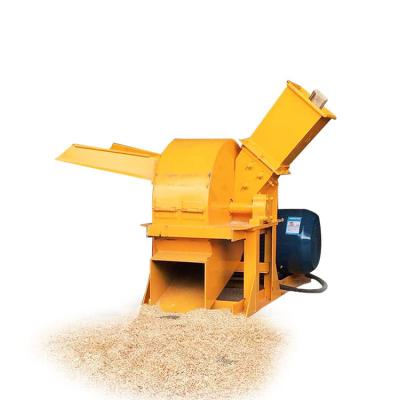 China Branches Waste Wood Logs Crusher Biomass Rice Husk Shredder Sawdust Wood Powder Crusher for sale