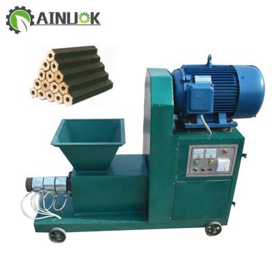 China Non-smoke 50mm Diameter Rice Husk Briquette Making Machine for sale