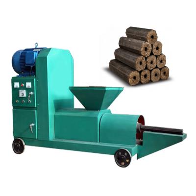 China Wood Charcoal Briquette Machine Round Stick Forming Machine Sawdust Briquette Biomass Charcoal Extruder Machine for sale