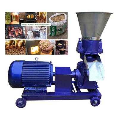 China High efficiency low cost home use mini wood pellet mill biomass pellet machine for making fireplace fuel for sale