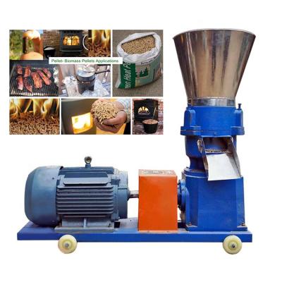 China Wholesale Sawdust Mini Wood Pellet Poultry Farm Biomass Pellet Mill Machine for sale