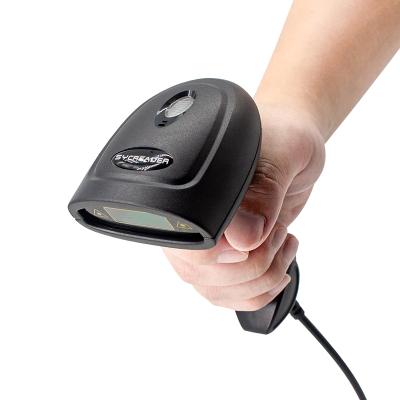 China Plug & Play 1D Barcode USB Wired Handheld A4 Scanner Barcode Reader Laser Barcode Scanner for sale