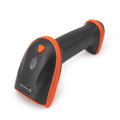 China PC+ABS most popular portable wireless usb 1D 2D barcode qr code reader wireless barcode scanner for sale