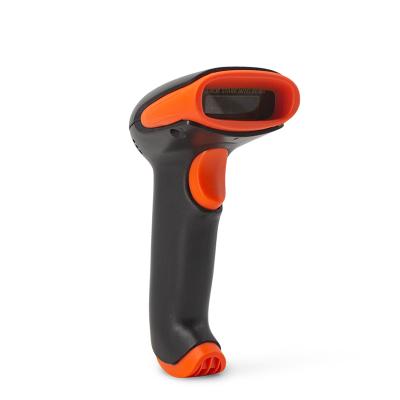 China ABS+PC high efficiency 1D/2D barcode scanner for handheld barcode scanner library retail store wireless qr code reader for sale