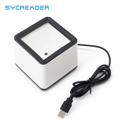 China QR Code Reader Scanning USB Port Barcode Scanner Box Phone Payment Scanners A4 Size for sale