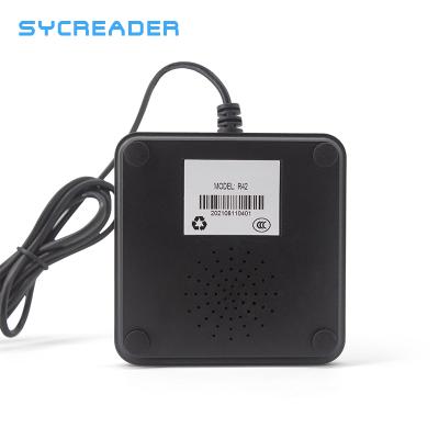 China Factory QR Code Reader for mobile phone payment USB port payment box barcode scanner A4 size for sale