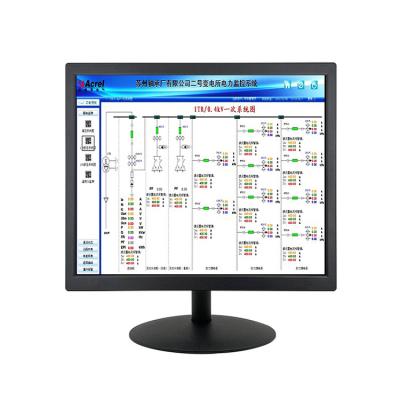 China Medical equipment 17 inch 1280*1024 plastic case rear view lcd monitor screen with non-contact BNC VGA HD-MI for industrial bus TV TFT display for sale