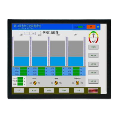 China Industrial PC Industrial Automation Factory Price 15 Inch TFT VGA HD-MI BNC Cable Industry LCD Monitor With Embedded Metal Casing Wall Mounted for sale