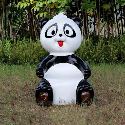 China Cartoon Panda Bench Garden Ornaments Outdoor from Worldwide for sale