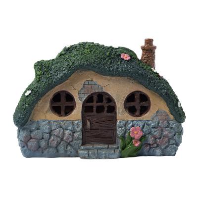 China Worldwide Polyresin Figurines Fairy Treehouse for sale