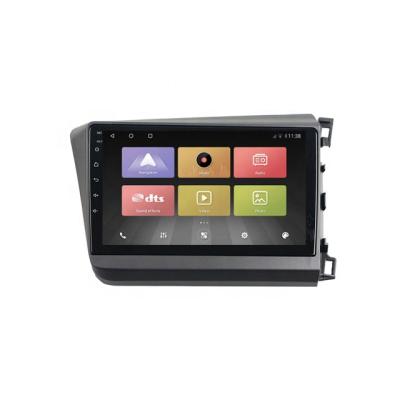 China Bluetooth 10 Inch Android 9.0 Smart Car Radio For Honda Civic 2012 Player Support Stereo DVR OBD 4G+WiFi GPS 2013 2014 2015 for sale