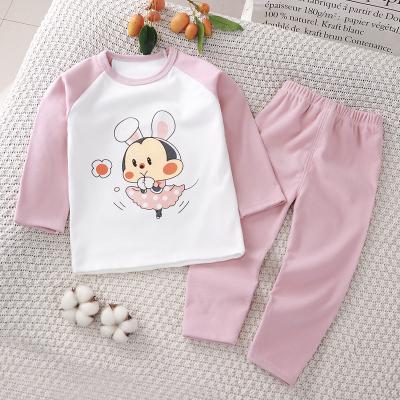 China 2020 QUICK DRY Autumn Warm Kids Cotton Hoodies 2pcs Pants Set LOGO Fashion Tracksuit Child Clothing Set Custom Made for sale