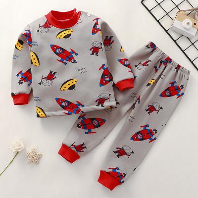 China New QUICK DRY Children's Long Sleeve Home Clothes Baby Underwear Costume For Boys for sale