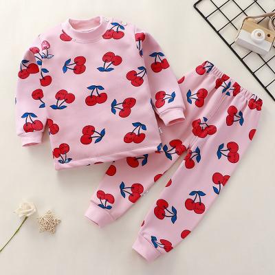 China QUICK DRY custom girls tracksuits kids logo embroidery long sleeve tracksuit clothing for sale