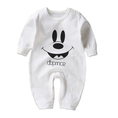 China High Quality 100% Cotton Long Sleeve Newborn Infant Baby Clothes Jumpsuit Baby Romper Custom Clothes for sale