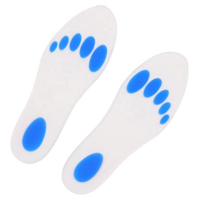 China Elastic Silicone Memory Insoles Foot Gel Silicone for sale