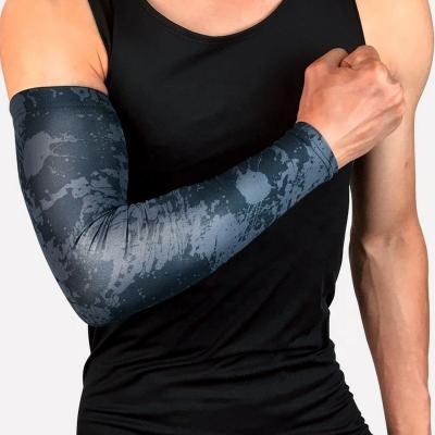 China Breathable High Quality Unisex Anti-UV Antibacterial Arm Sleeve Lycra Fabric Fashion Arm Sleeve for sale