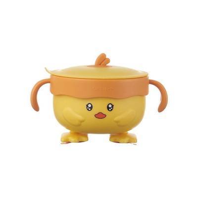 China Minimalist Children's Bowl Set Insulation Bowl Baby Food Supplement Tableware Baby Food Supplement Bowl for sale