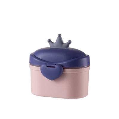 China Type 400ml small portable milk powder container baby food storage box baby milk powder BPA free box for sale