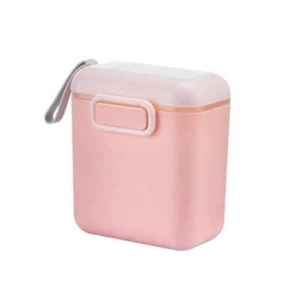 China BPA Free Baby Outdoor Activities Milk Powder Dispenser Container Infant Portable Milk Powder Boxes for sale