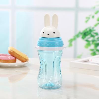 China Good Quality BPA Free Hot Selling Drink Bottles Cold Straw Water Bottle With Straw Colors for sale