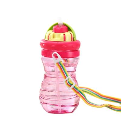 China BPA China Manufacture Baby Straw Anti Choke Kid Drinking Cup Baby Straw Drinking Bottle Nice Water Free Bottle for sale