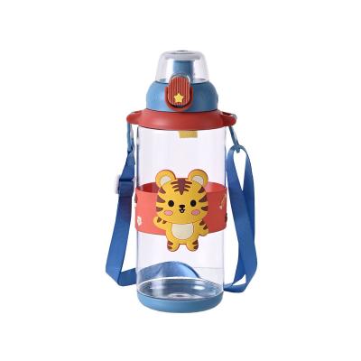 China Top Selling New BPA Free Type Baby Kids Drinking Bottle Fitness Water Bottle Drink Bottle With Mouth Straw for sale