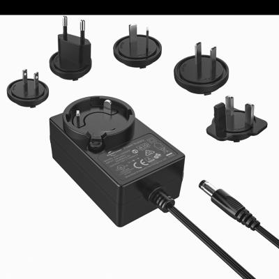 China Detachable Universal Multiple Socket DC to AC Adapter 24W 15W 18W 20W 22.5W 12V Power Adapter for sale