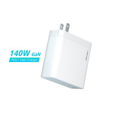 China UniversalÂ   Universal Quick Wall Charger 140W GaN QC 4.0 Palladium 3.1 USB C Travel Charger For Laptop Tablet Phone for sale